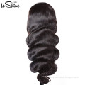 High-end With Factory Price Wholesale 100 Raw Virgin Peruvian 360 Lace Frontal Wig Silk Base Human Hair Body Long Lasting